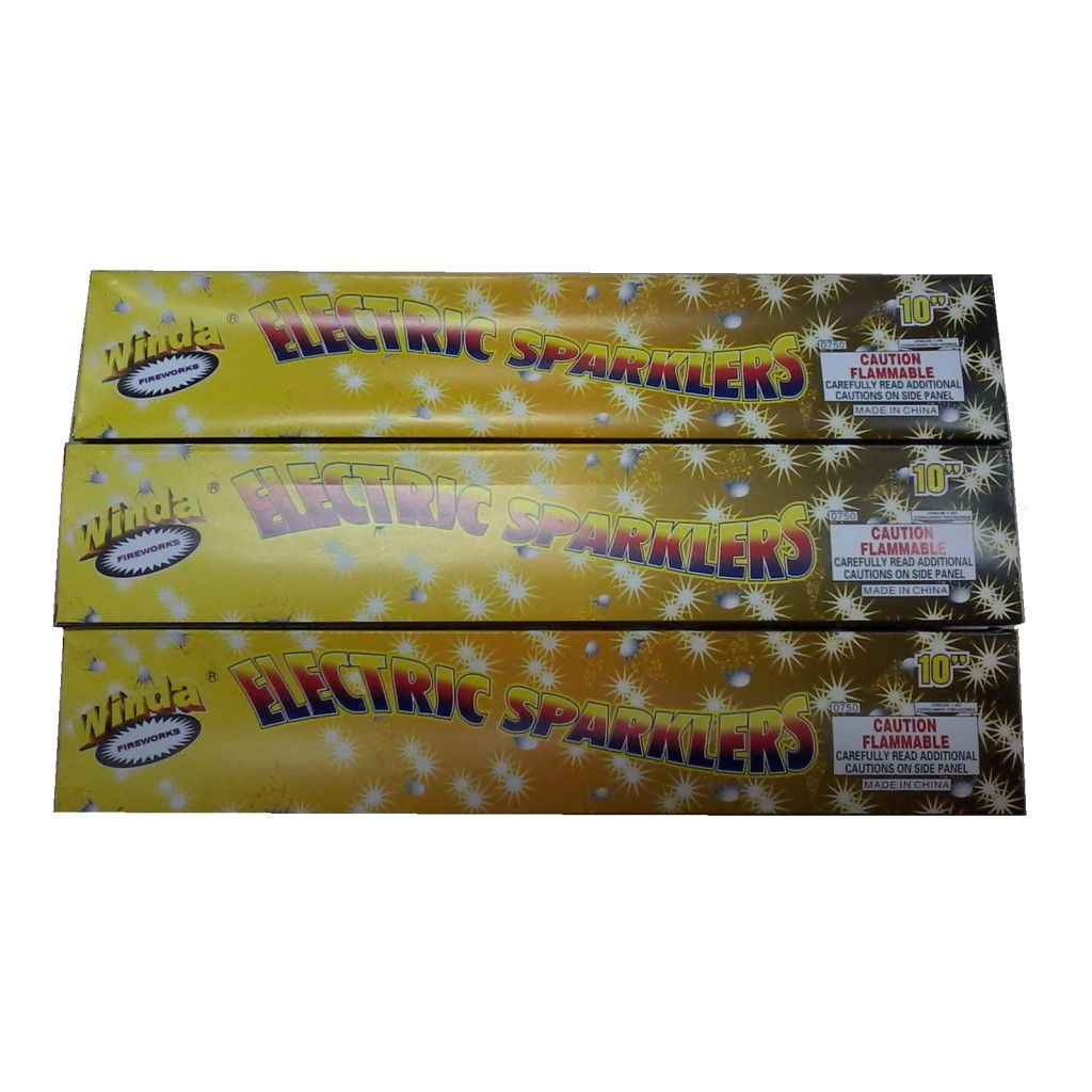 Winda 10″ Color Sparklers 72 Piece Package – Springfield Fireworks