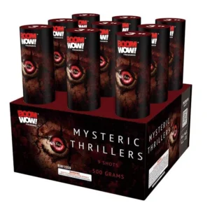 mysteric thrillers 500 gram cake boomwow firework