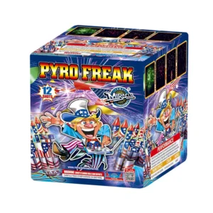 pyro freak 200 gram cake miracle firework