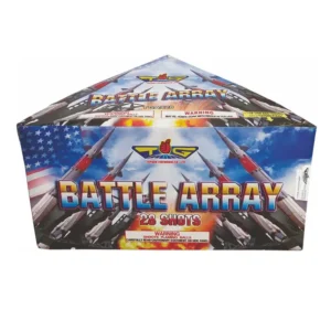 battle array 200 gram cake topgun firework