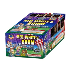red white and boom 500 gram cake miracle firework