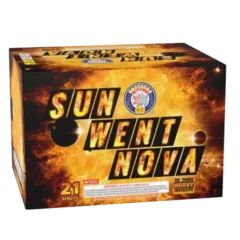 sun went nova 500 gram cake brothers firework