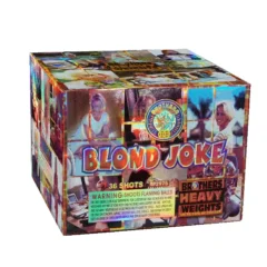 blond joke 500 gram cake brothers firework