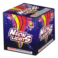 neon lights 200 gram cake firehawk firework