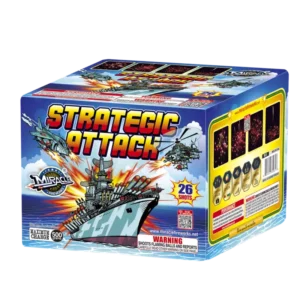 strategic attack 500 gram cake miracle firework