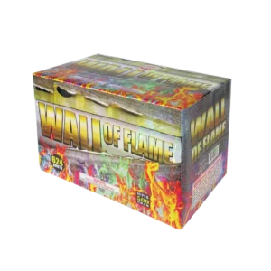 wall of flame 500 gram cake iron man firework