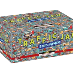 traffic jam 500 gram cake bright star firework