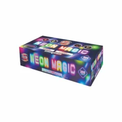 neon magic 200 gram cake iron mam firework