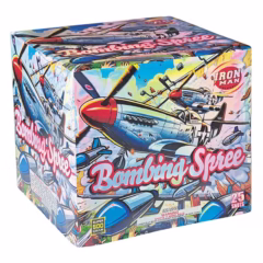 bombing spree 500 gram cake iron man firework