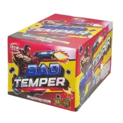 bad temper 500 gram cake iron man firework