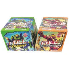 full combat 500 gram cake iron man firework
