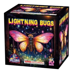 lightning bugs 200 gram cake space ranger firework