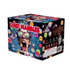 lost marbles 350 gram cake space ranger firework