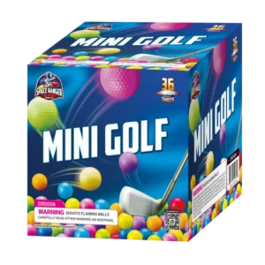 mini golf 200 gram cake space ranger firework
