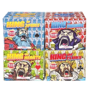 4 kings 500 gram cakes iron man firework