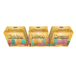 golden metro dreams 500 gram cake fisherman fireworks