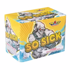 so sick 200 gram cake topgun firework