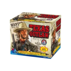 texas outlaw 500 gram cake fisherman firework