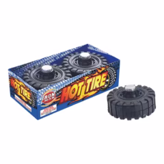 hot tire spinner iron man firework