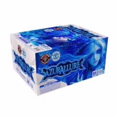 azure allure 500 gram cake raccoon firework