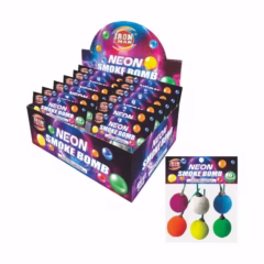 neon smoke bomb iron man firework