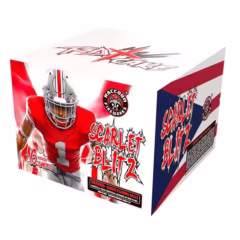 scarlet blitz 500 gram cake raccoon firework