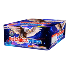 on eagle's wings 500 gram cake fisherman fireworks