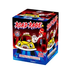 road rage 200 gram cake fisherman firework