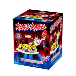 Road Rage 200g Firework Cake | Explosive Pyrotechnic Display
