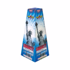 liberty enlightening the world fountain topgun firework