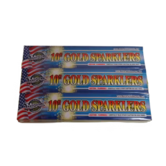 10 inch gold sparklers miracle firework