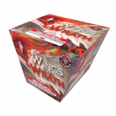 wings of wrath 200 gram cake raccoon firework