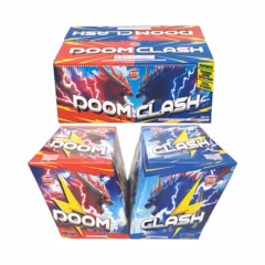 doom clash 500 gram cake iron man firework