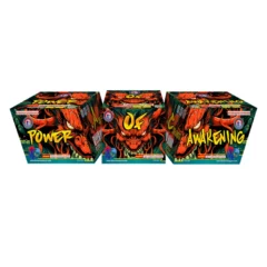 power of awakening 500 gram cake fisherman firework