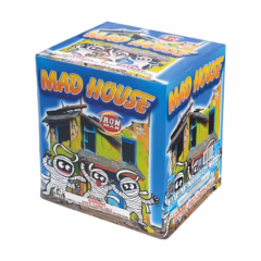 Mad House 200 gram cake iron man firework